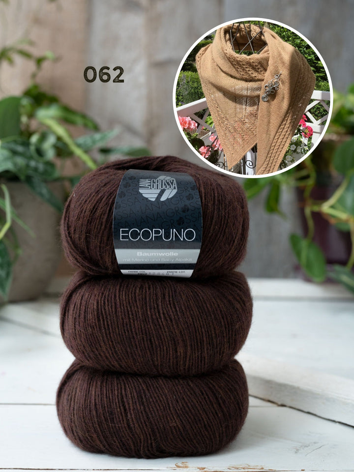 Strickpaket Lizas Tuch Provence Vibe - Ecopuno