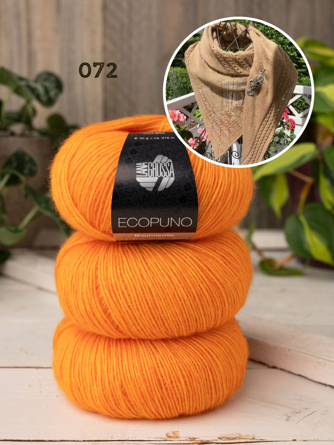 Strickpaket Lizas Tuch Provence Vibe - Ecopuno