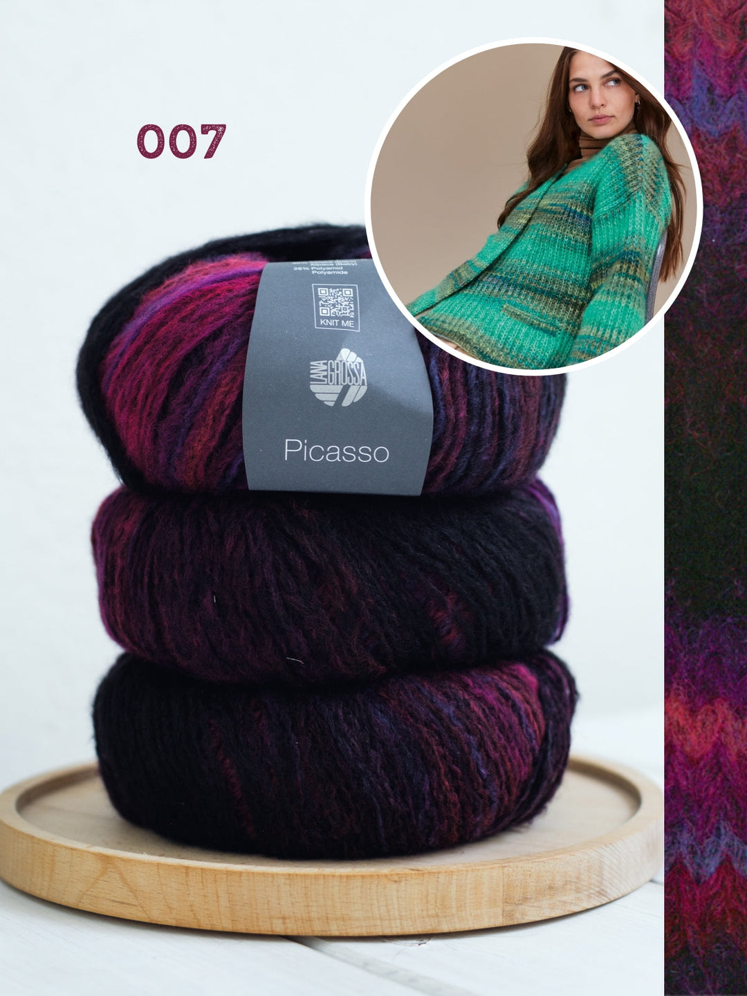 Strickpaket Picasso Jacke