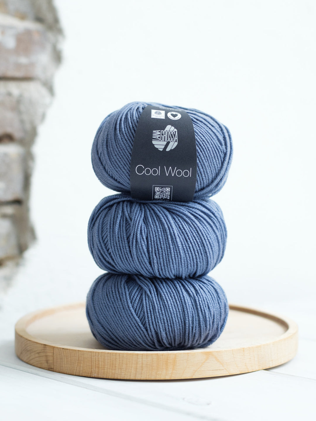 Cool Wool 2037 Graublau