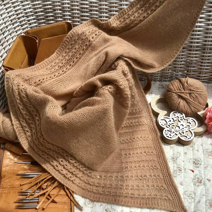 Strickpaket Lizas Tuch Provence Vibe - Ecopuno