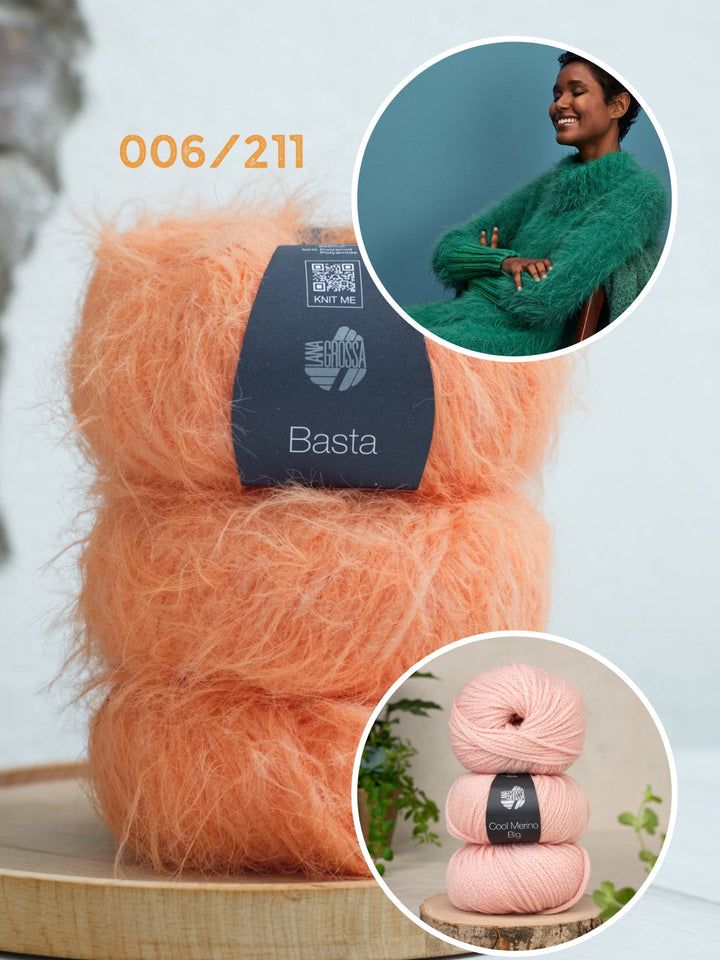 Strickpaket Basta Cool Merino Big Kleid