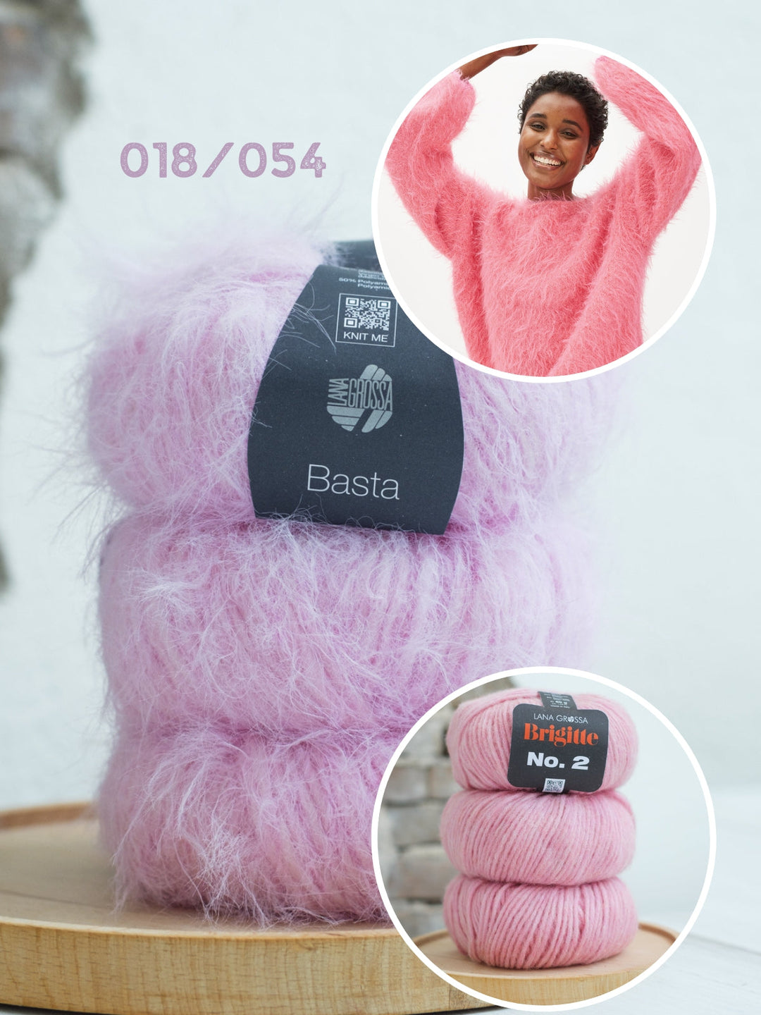 Strickpaket Basta Brigitte no 2 Pullover