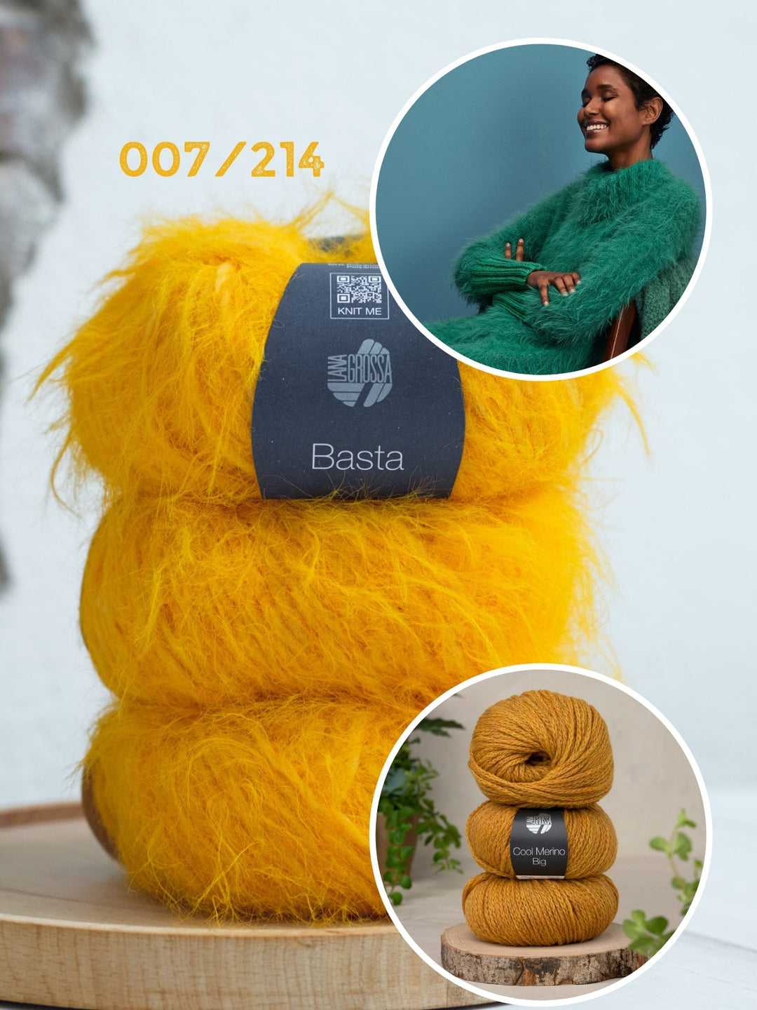 Strickpaket Basta Cool Merino Big Kleid