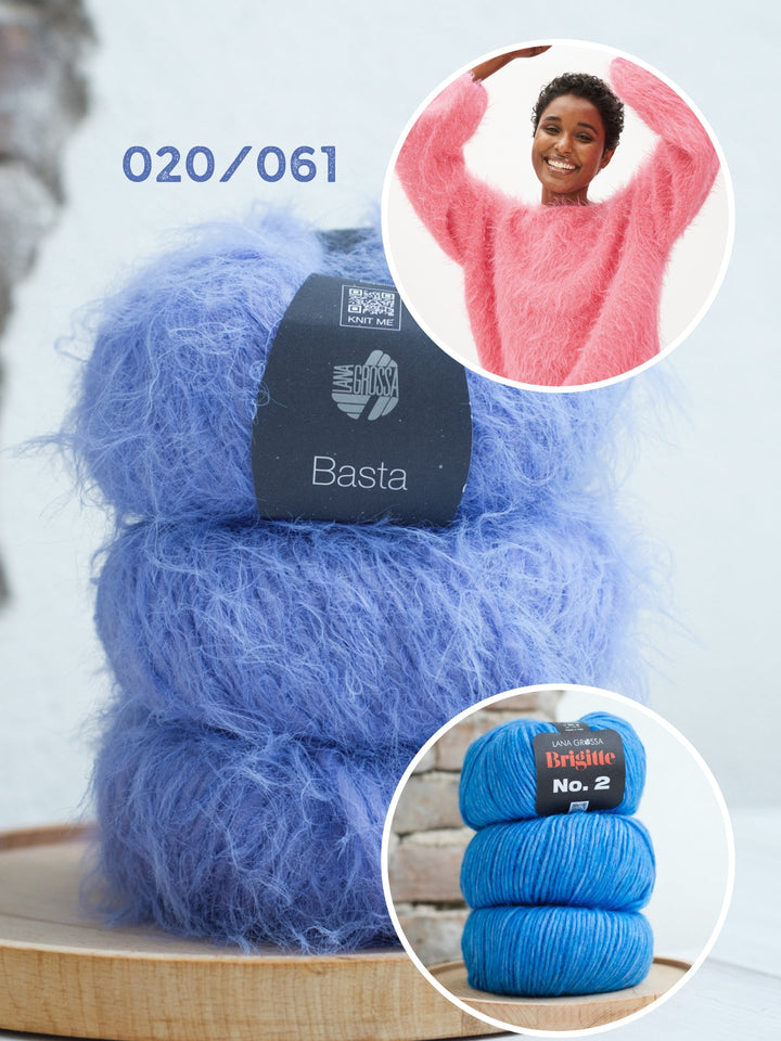 Strickpaket Basta Brigitte no 2 Pullover