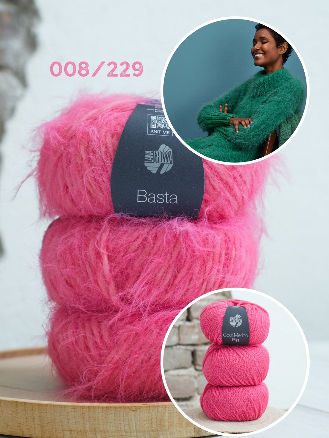 Strickpaket Basta Cool Merino Big Kleid