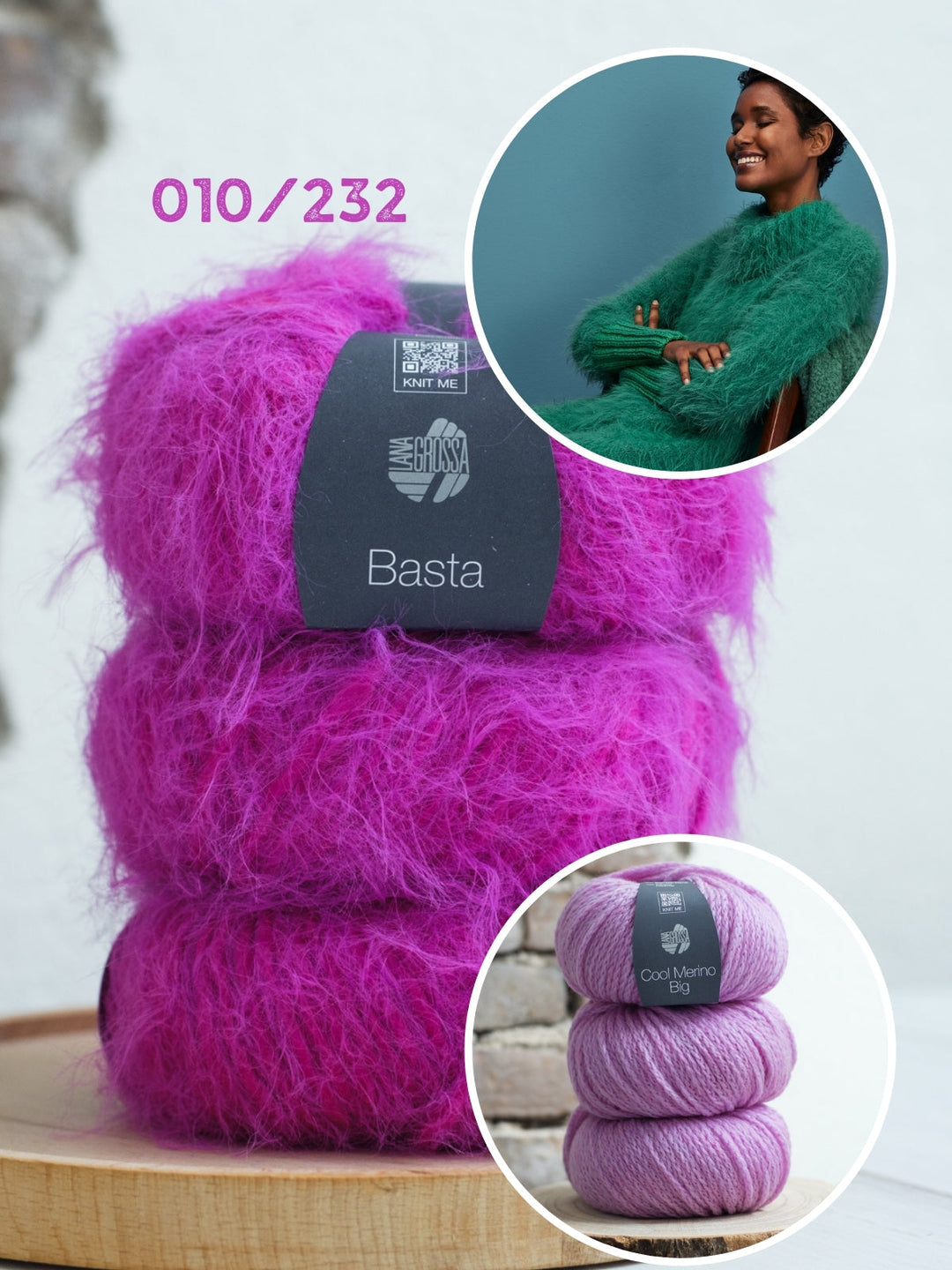 Strickpaket Basta Cool Merino Big Kleid