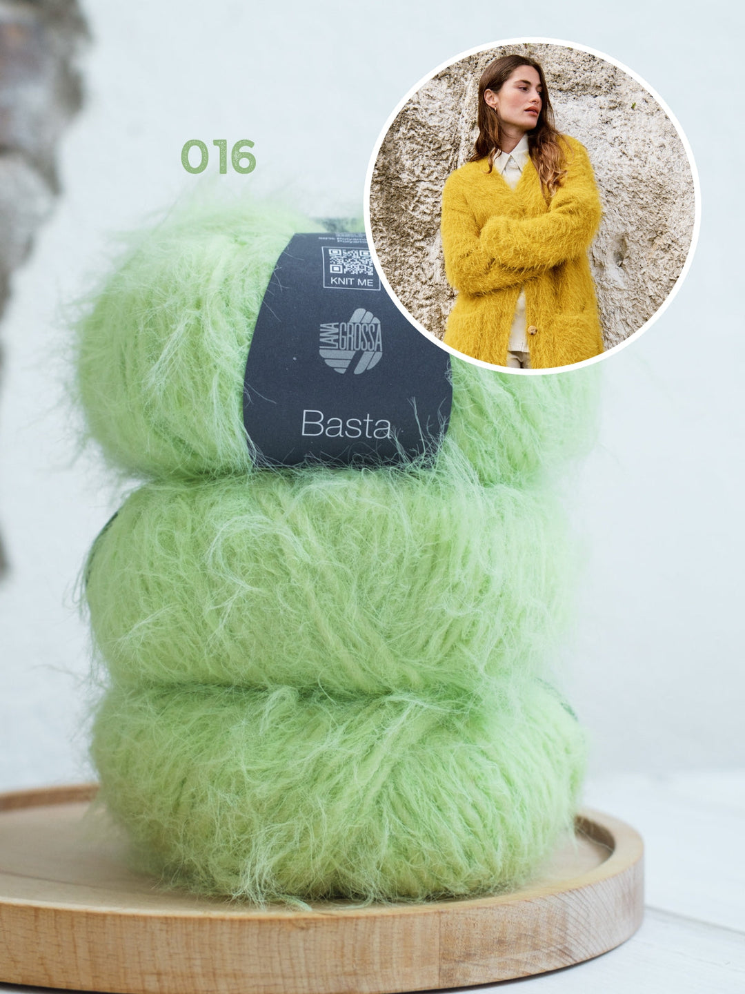 Strickpaket Basta Longjacke