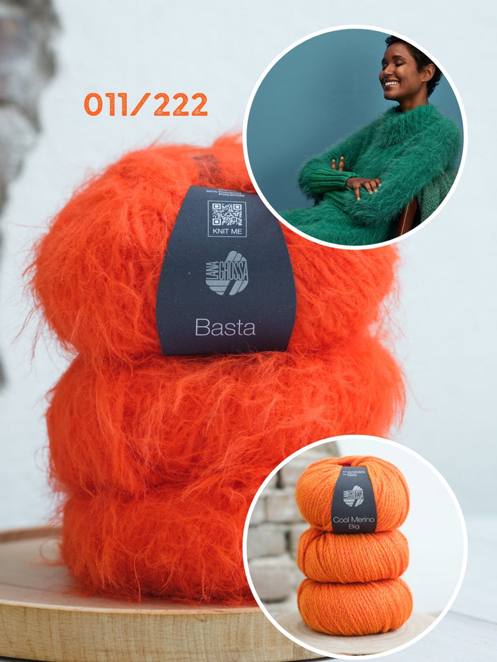 Strickpaket Basta Cool Merino Big Kleid