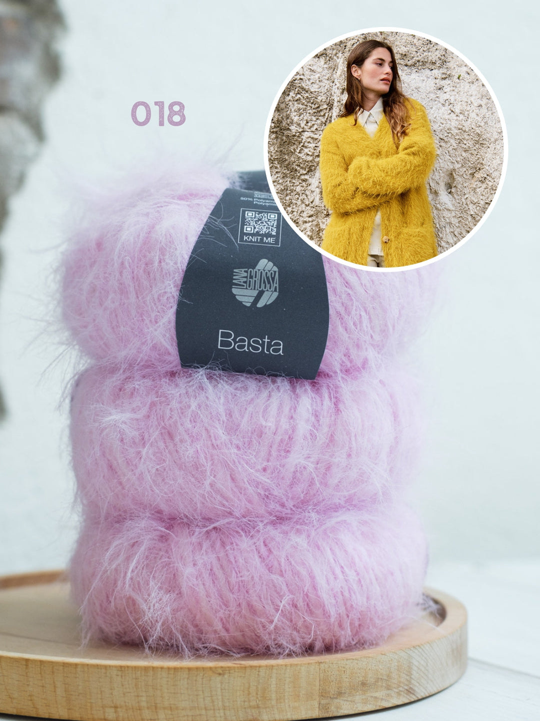 Strickpaket Basta Longjacke