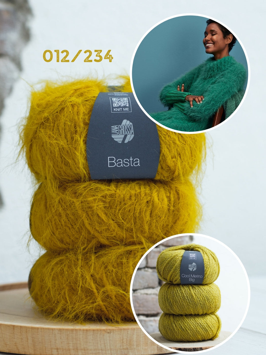 Strickpaket Basta Cool Merino Big Kleid