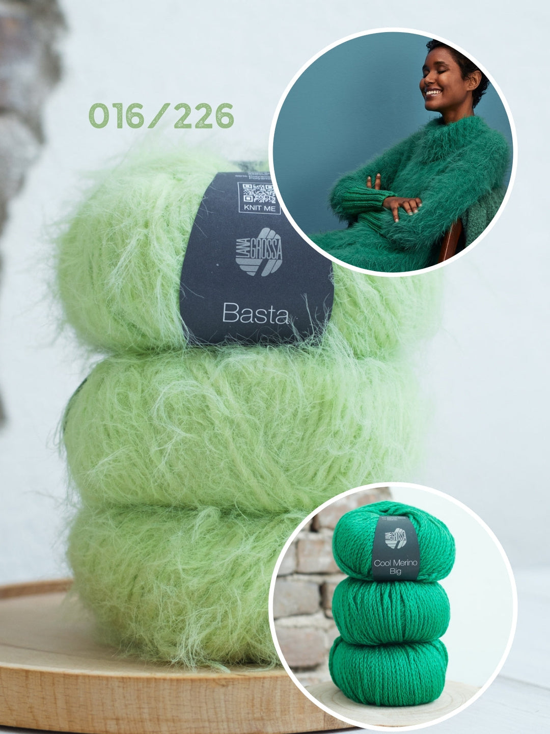 Strickpaket Basta Cool Merino Big Kleid