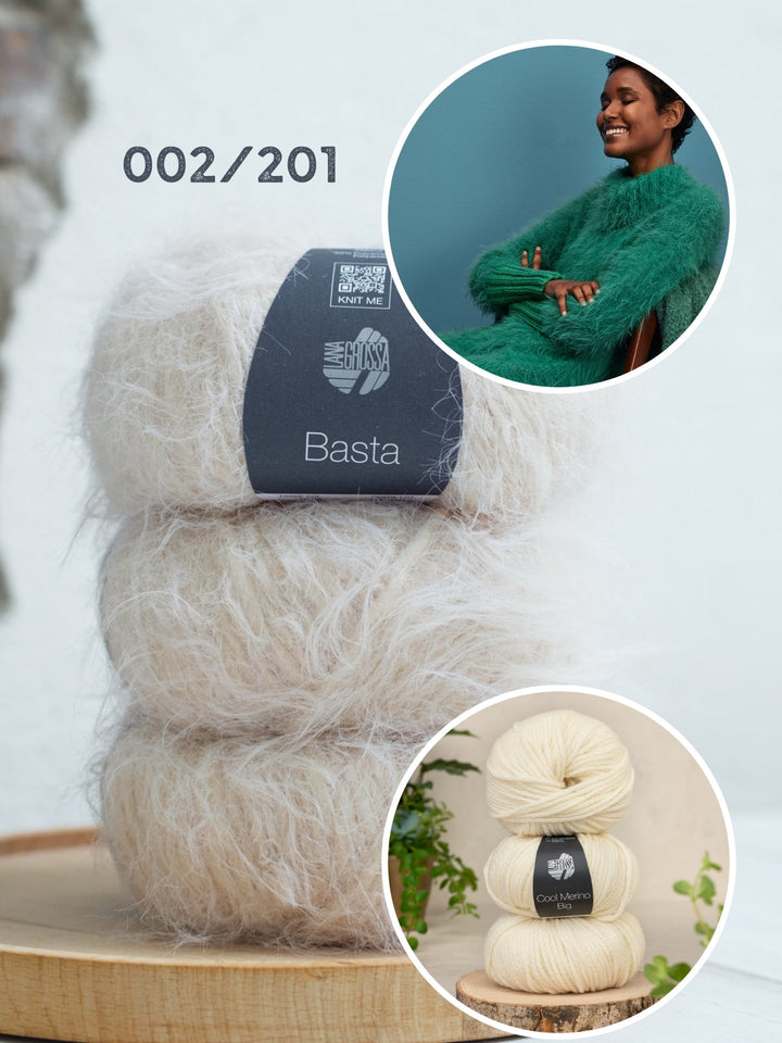 Strickpaket Basta Cool Merino Big Kleid