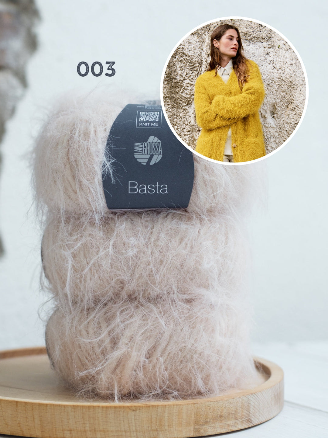 Strickpaket Basta Longjacke