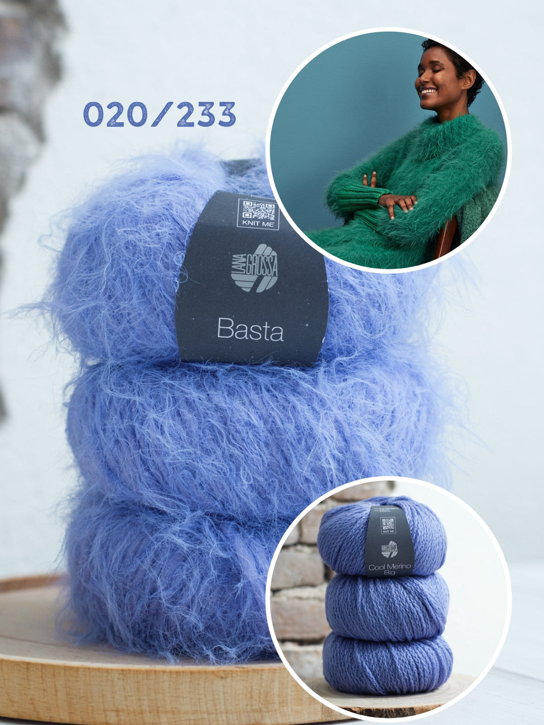 Strickpaket Basta Cool Merino Big Kleid