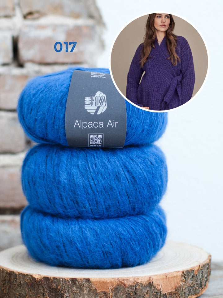 Strickpaket Alpaca Air Jacke