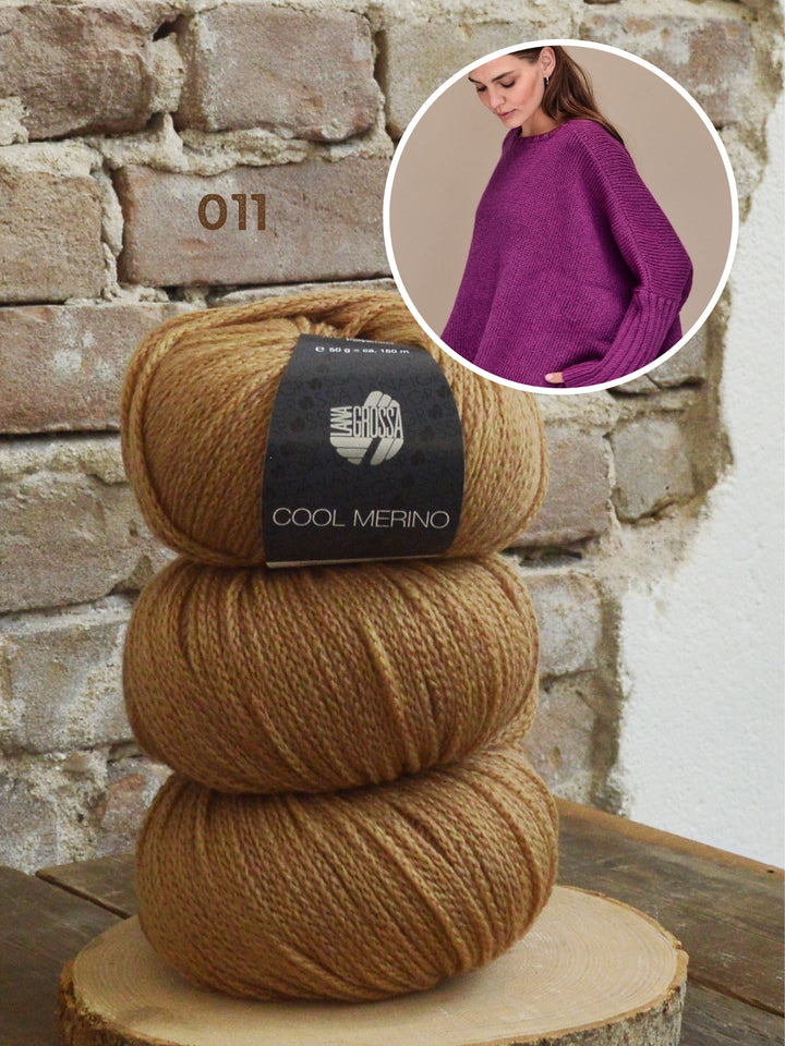 Strickpaket Cool Merino pullover