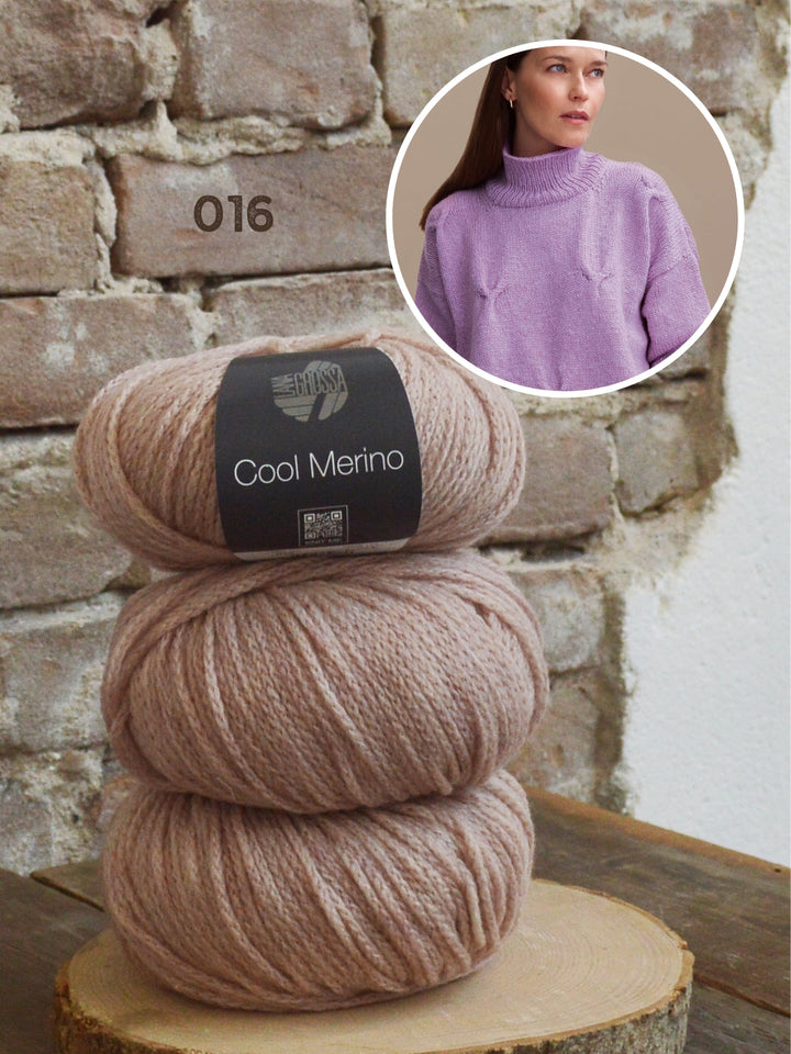 Strickpaket Cool Merino Pullover