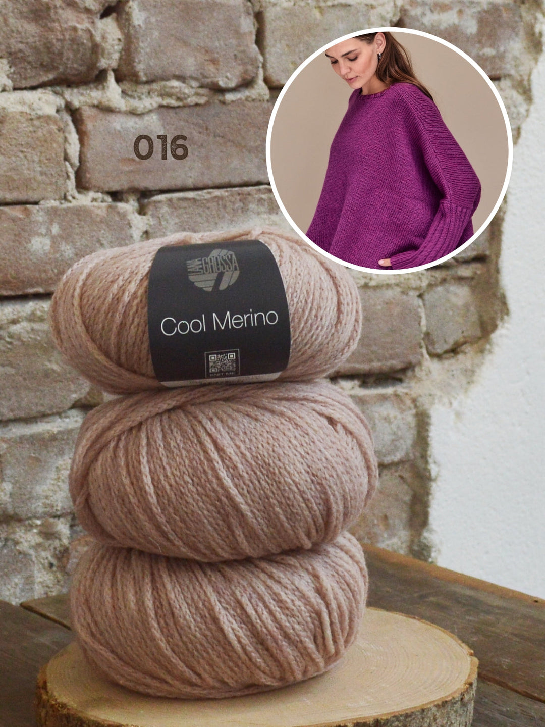 Strickpaket Cool Merino pullover