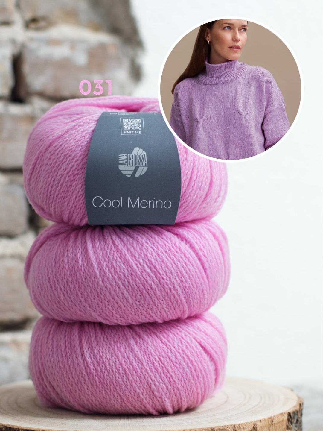 Strickpaket Cool Merino Pullover