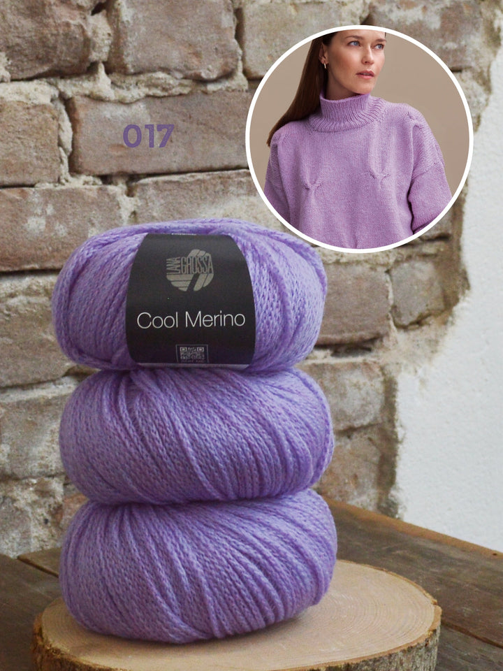 Strickpaket Cool Merino Pullover