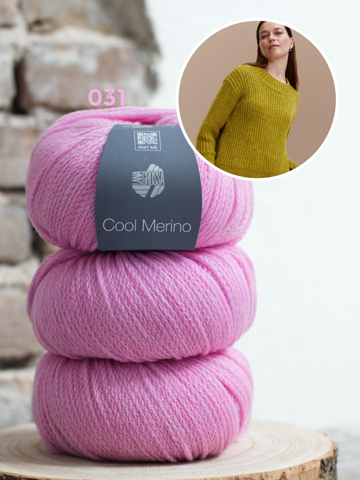 Strickpaket Cool Merino pullover