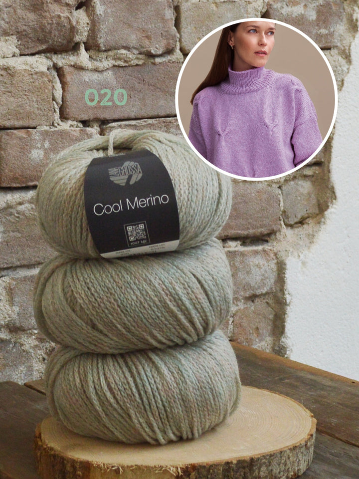 Strickpaket Cool Merino Pullover