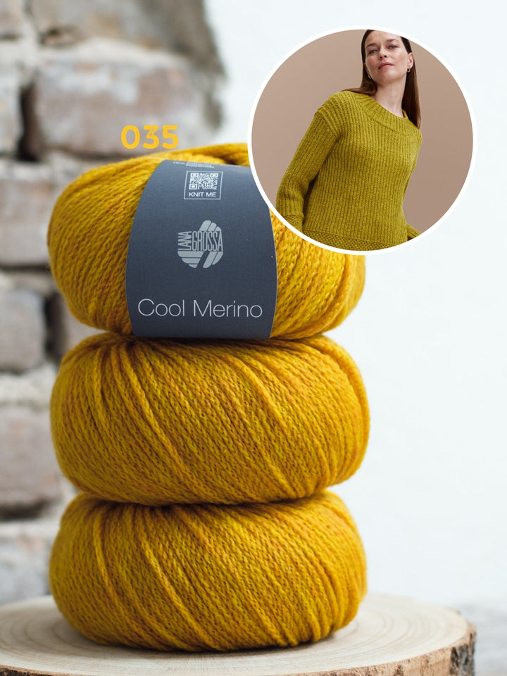 Strickpaket Cool Merino pullover