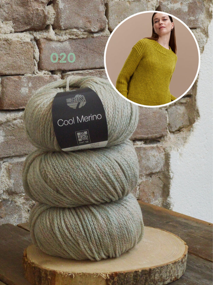 Strickpaket Cool Merino pullover