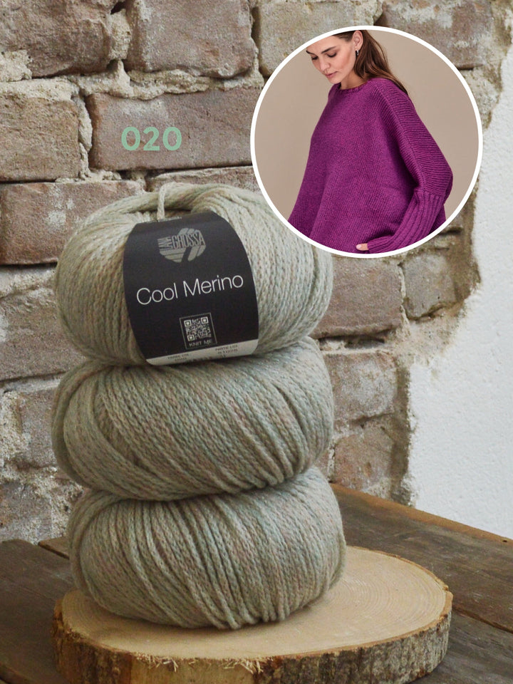 Strickpaket Cool Merino pullover