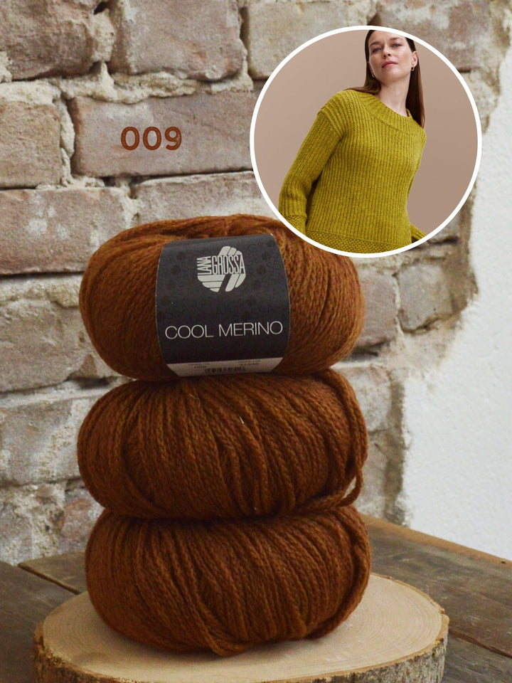 Strickpaket Cool Merino pullover