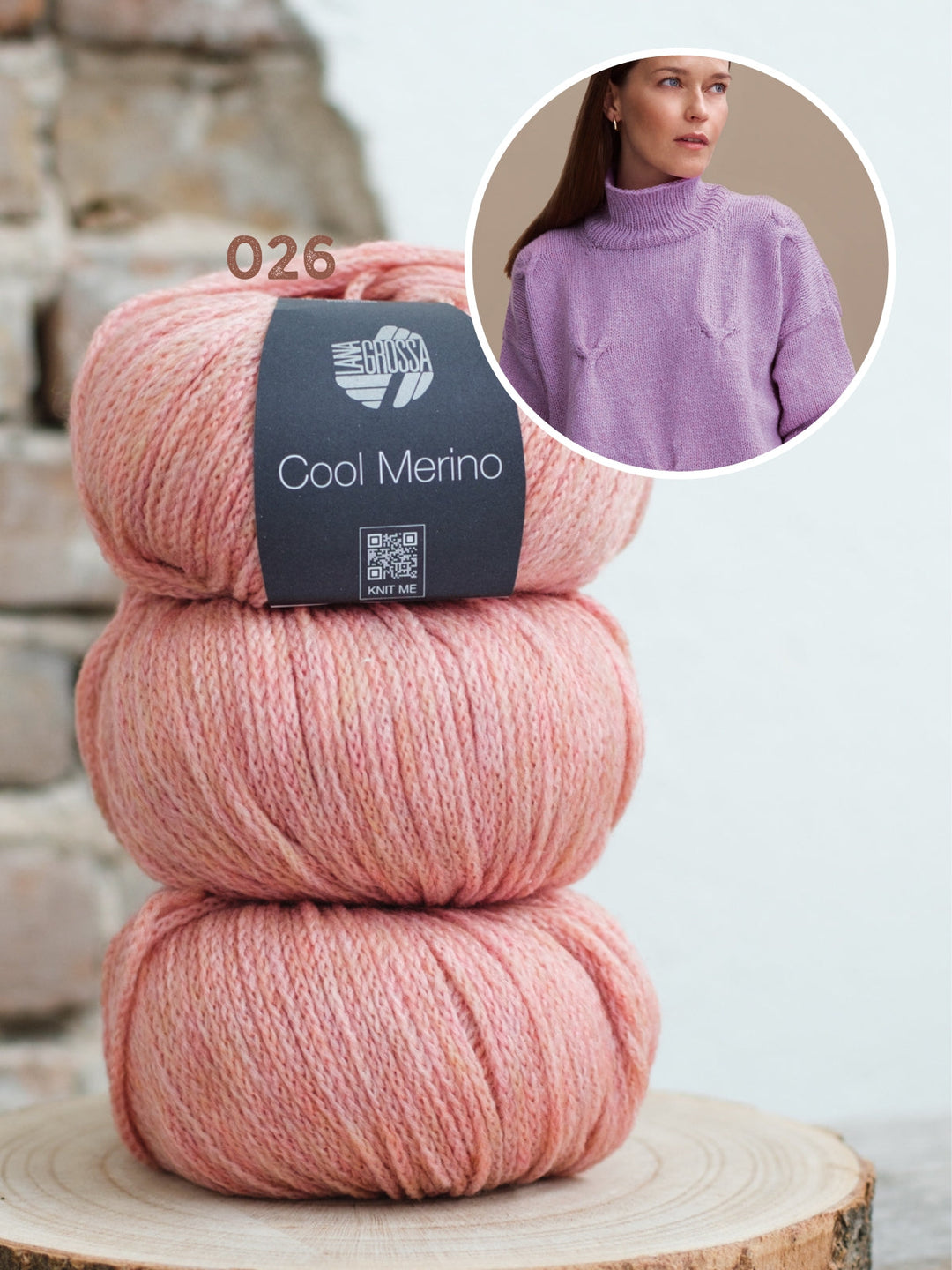 Strickpaket Cool Merino Pullover