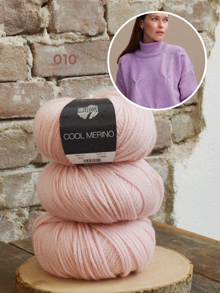 Strickpaket Cool Merino Pullover