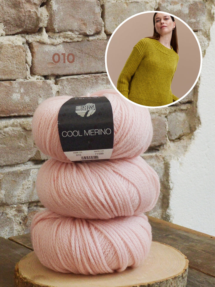 Strickpaket Cool Merino pullover