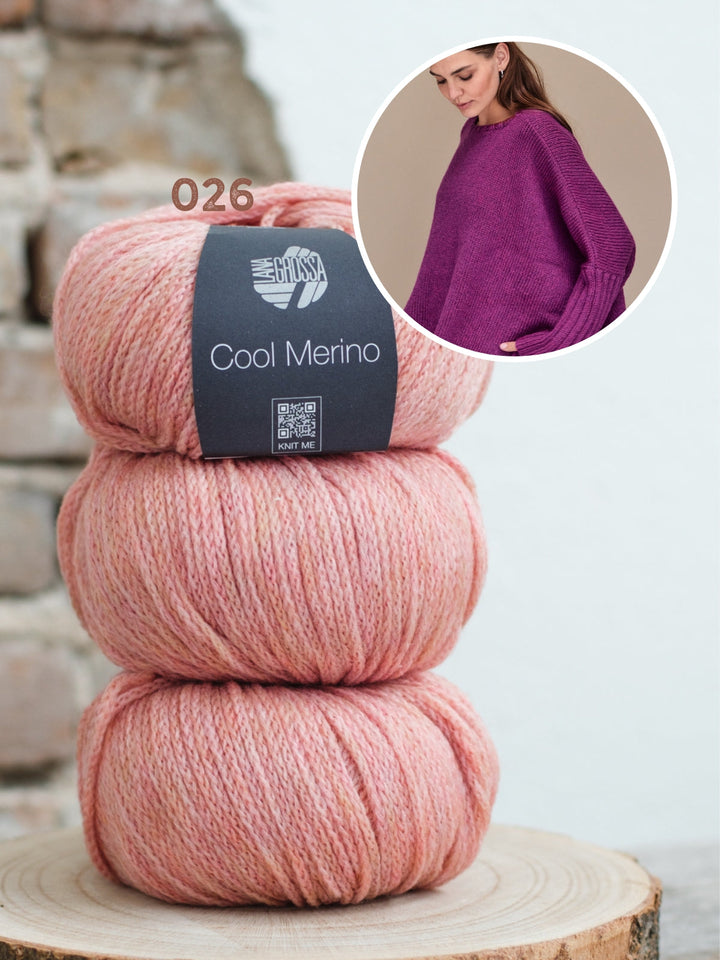 Strickpaket Cool Merino pullover