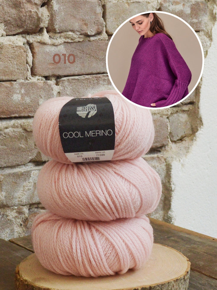 Strickpaket Cool Merino pullover