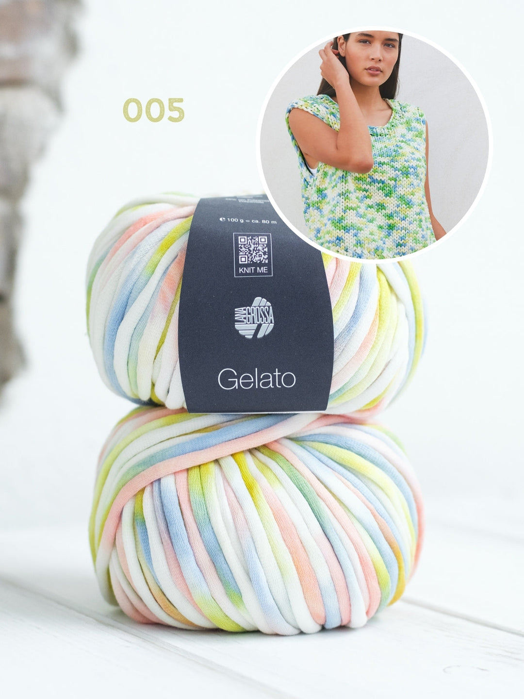 Strickpaket Gelato Top