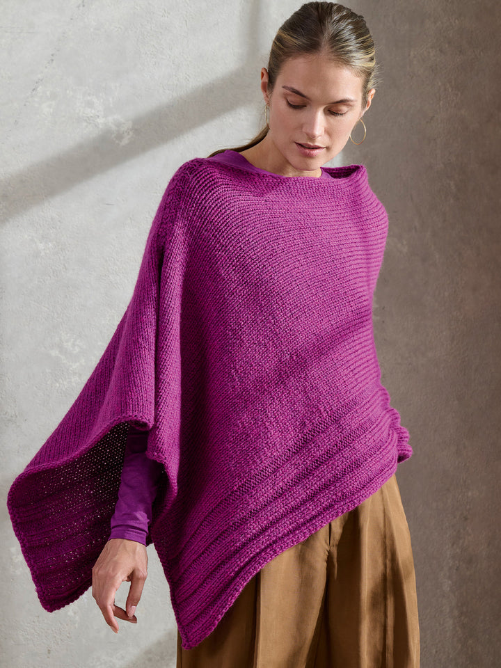 Strickpaket Cool Merino Big Poncho