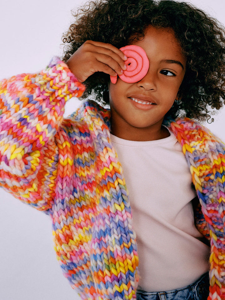 Strickpaket Confetti Cardigan - Kids