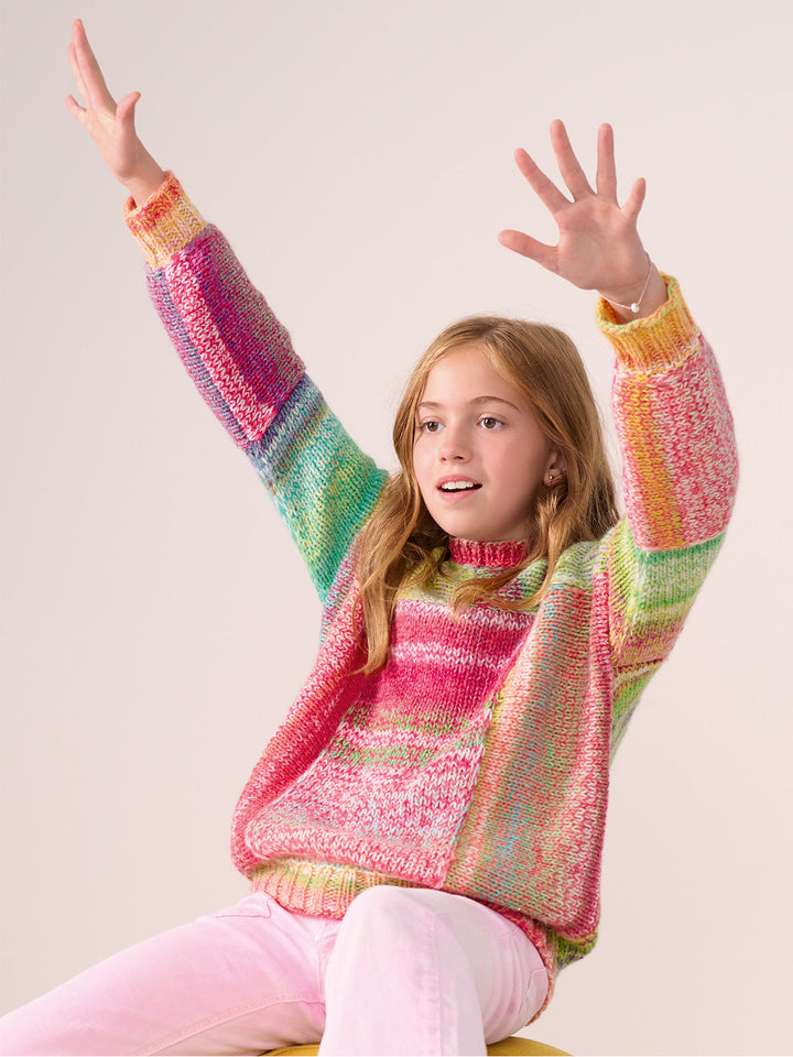 Strickpaket Gomitolo Magico & Versione Pullover - kids