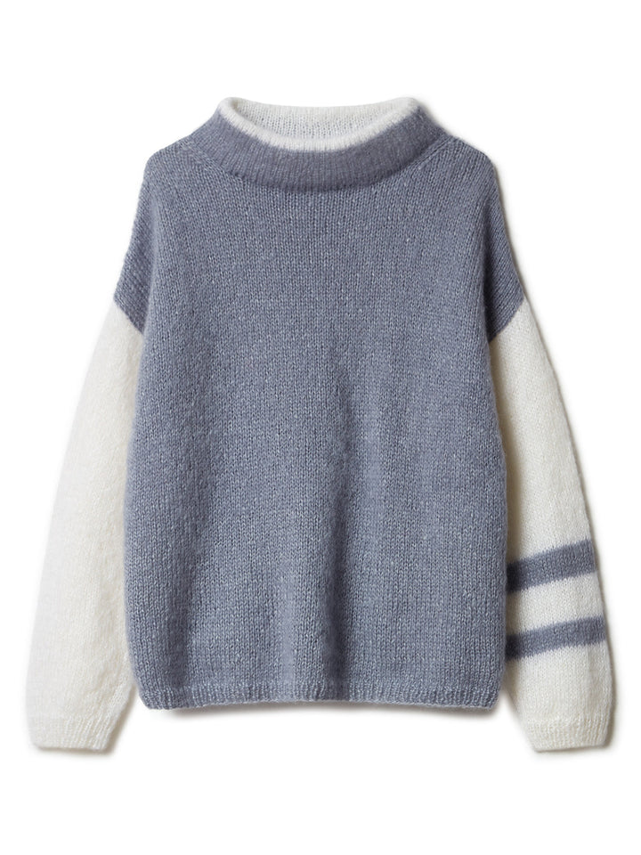 Strickpaket Superkid Seta Colorblock Pullover