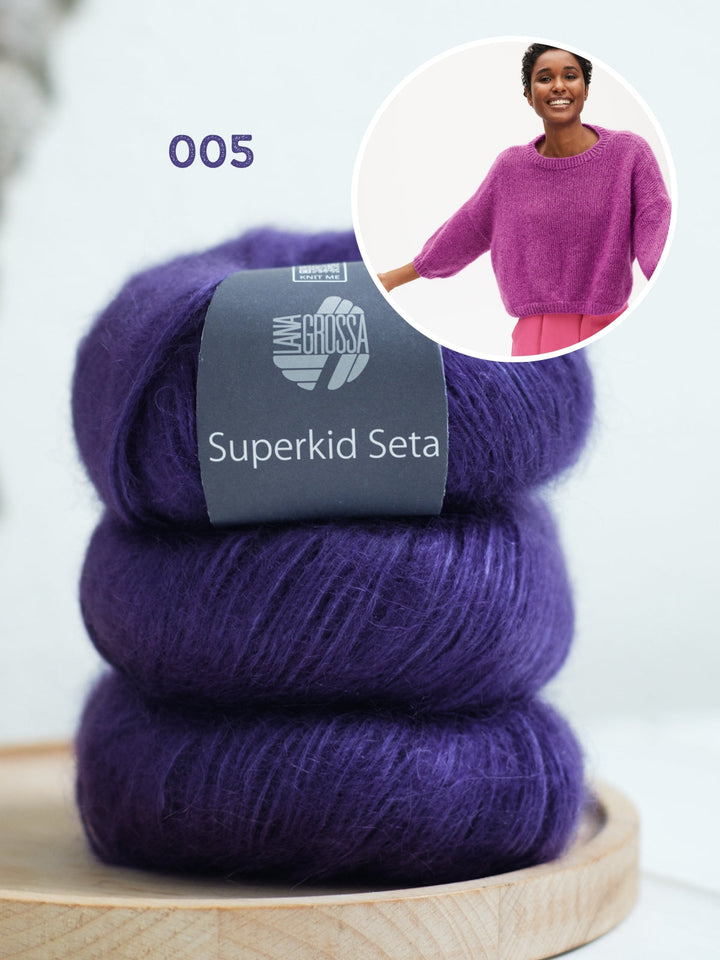 Strickpaket Superkid Seta Pullover