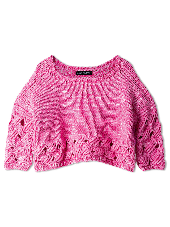 Strickpaket Gelato Vintage Pullover mit Diagonalmuster